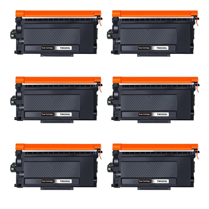 Compatible Brother TN920XL Black Toner Cartridge High Yield – 6 Pack