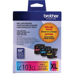 Brother LC1033PKS Original High Yield Ink Cartridges - 3-Pack (C/Y/M) – additional product image 3