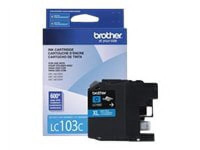 Brother LC103CS Original Cyan High Yield Ink Cartridge – additional product image 3
