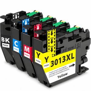 Brother LC3011 / LC3013 Compatible Ink Cartridge Combo – High Yield BK/C/Y/M, 4-Pack