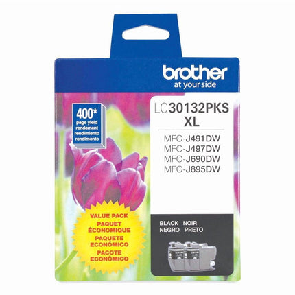 Brother LC30132PKS Original Black High Yield Ink Cartridges - Twin Pack – additional product image 3