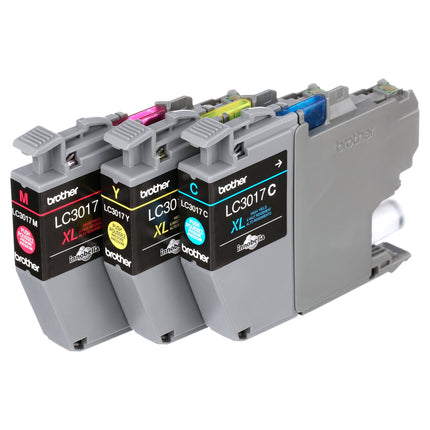 Brother LC30173PKS Original High Yield Ink Cartridges - 3-Pack (C/Y/M) – additional product image 3