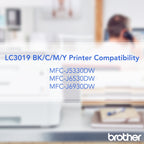 Brother LC3019CS Original Cyan Super High Yield Ink Cartridge – additional product image 4