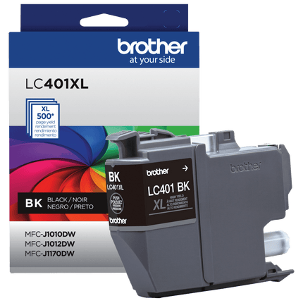 Brother LC401XLBKS Original Black High Yield Ink Cartridge – additional product image 3