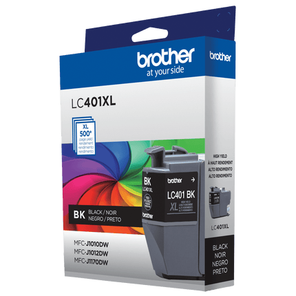 Brother LC401XLBKS Original Black High Yield Ink Cartridge – additional product image 4