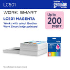 Brother LC501MS Original Magenta Ink Cartridge – additional product image 4