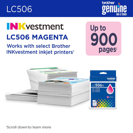 Brother LC506MS Original Magenta Ink Cartridge – additional product image 4