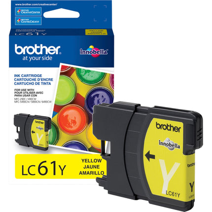 Brother LC61YS Original Yellow Ink Cartridge – additional product image 2