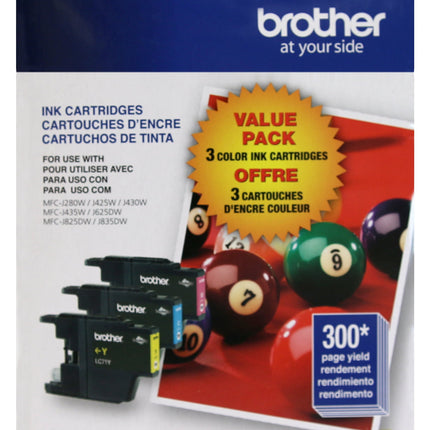 Brother LC713PKS Original Ink Cartridges - 3-Pack (C/Y/M) – additional product image 4