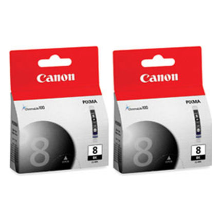 Canon CLI-8BK Original Black Ink Cartridges – Twin Pack