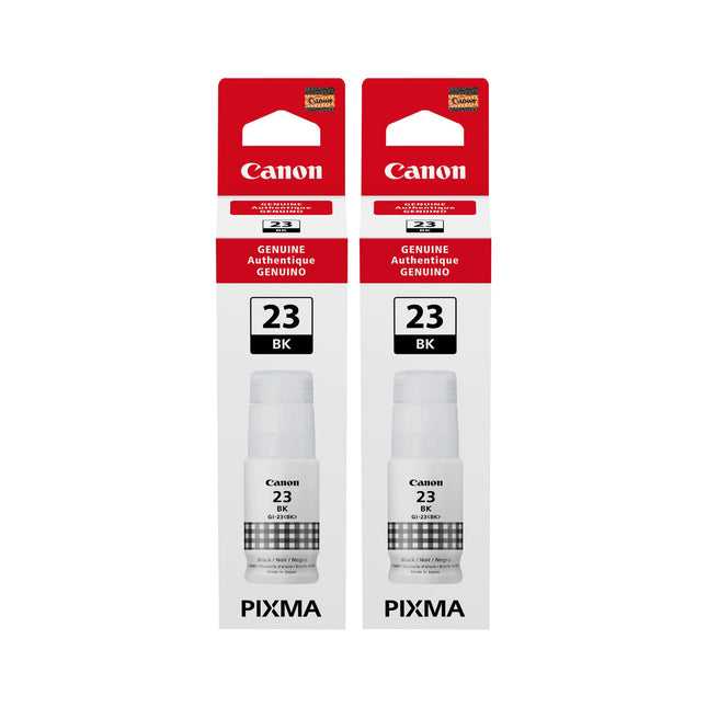 Canon GI-23 Original Black Ink Bottles – Twin Pack