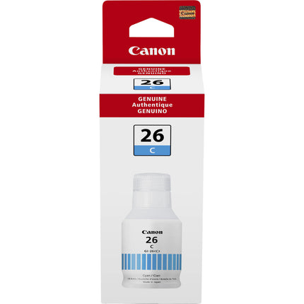 Canon GI-26 Original Cyan Ink Bottle