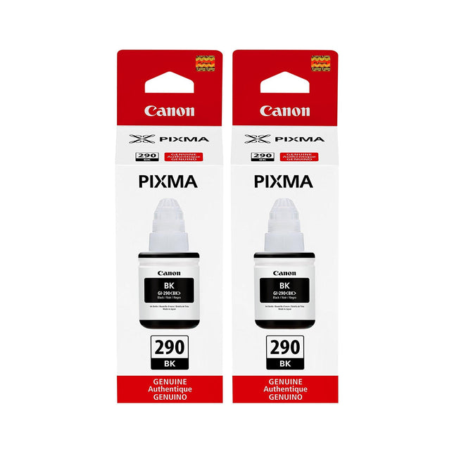Canon GI-290 Original Black Ink Bottles – Twin Pack