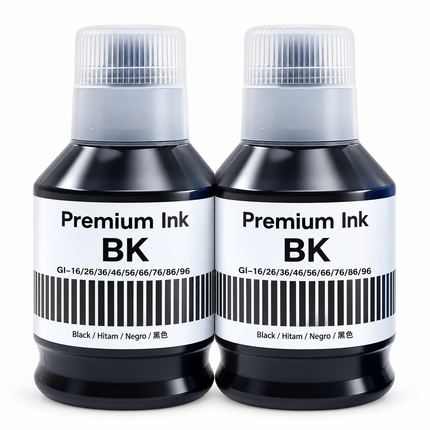 Canon GI-26 Compatible Black Ink Bottles – Twin Pack