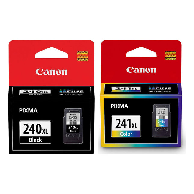 Canon PG-240XL / CL-241XL Original Ink Cartridge Combo – High Yield Black & Colour, 2-Pack