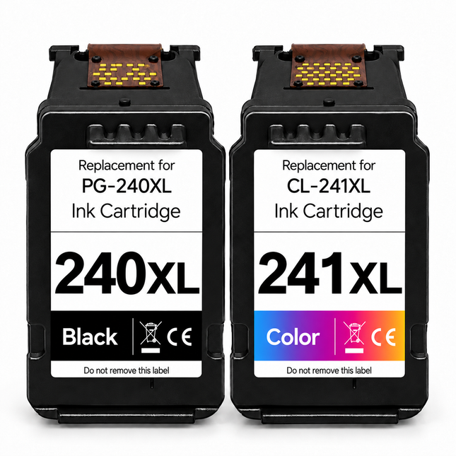 Canon PG-240XL / CL-241XL Remanufactured Ink Cartridge Combo – High Yield Black & Colour, 2-Pack