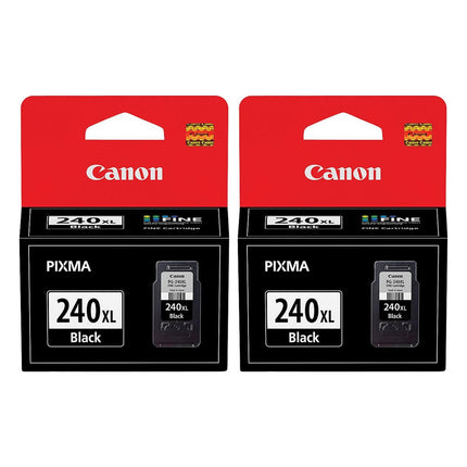 Canon PG-240XL Original Black Ink Cartridges – High Yield Twin Pack