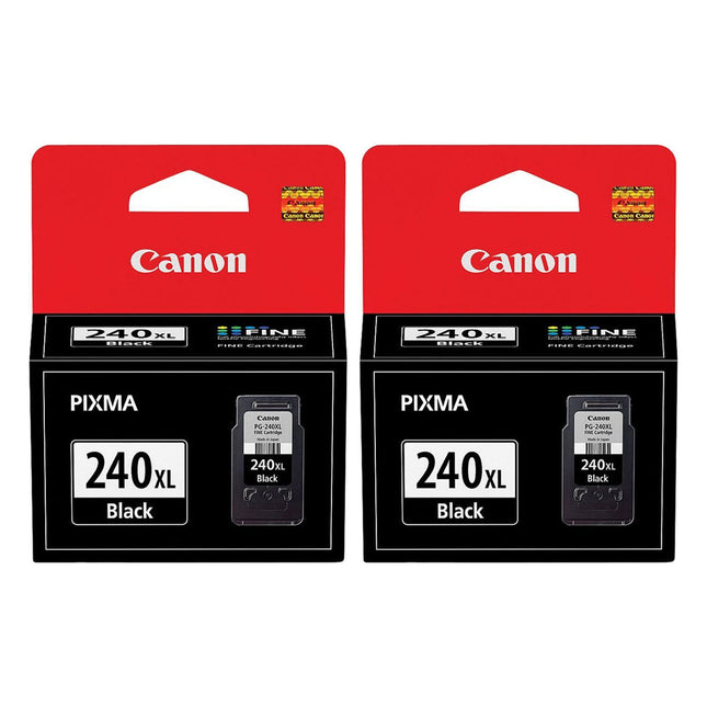 Canon PG-240XL Original Black Ink Cartridges – High Yield Twin Pack