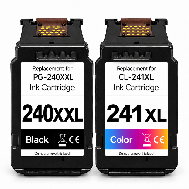 Canon PG-240XXL / CL-241XL Remanufactured Ink Cartridge Combo – Extra High Yield Black & Colour, 2-Pack