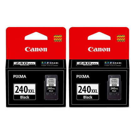 Canon PG-240XXL Original Black Ink Cartridges – Extra High Yield Twin Pack