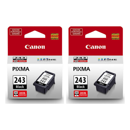 Canon PG-243 Original Black Ink Cartridges – Twin Pack