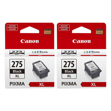 Canon PG-275XL Original Black Ink Cartridges – High Yield Twin Pack