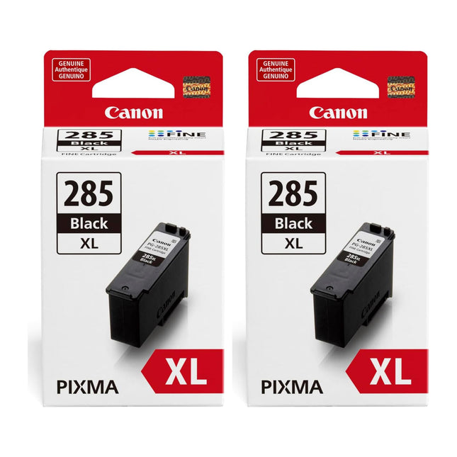 Canon PG-285XL Original Black Ink Cartridges – High Yield Twin Pack