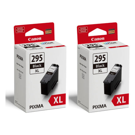 Canon PG-295XL Original Black Ink Cartridges – High Yield Twin Pack
