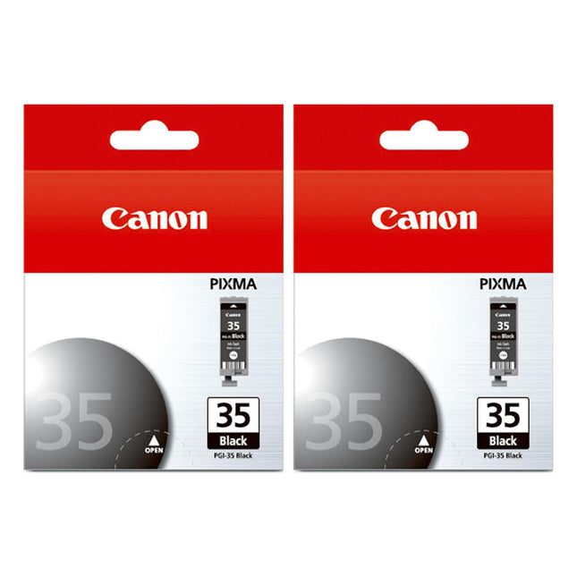 Canon PGI-35BK Original Black Ink Cartridges – Twin Pack
