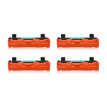 Brother TN1030 Compatible Black Toner Cartridge Standard Yield – 4 Pack