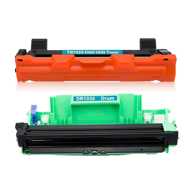 Brother TN1030 Toner DR1030 Drum Compatible Combo