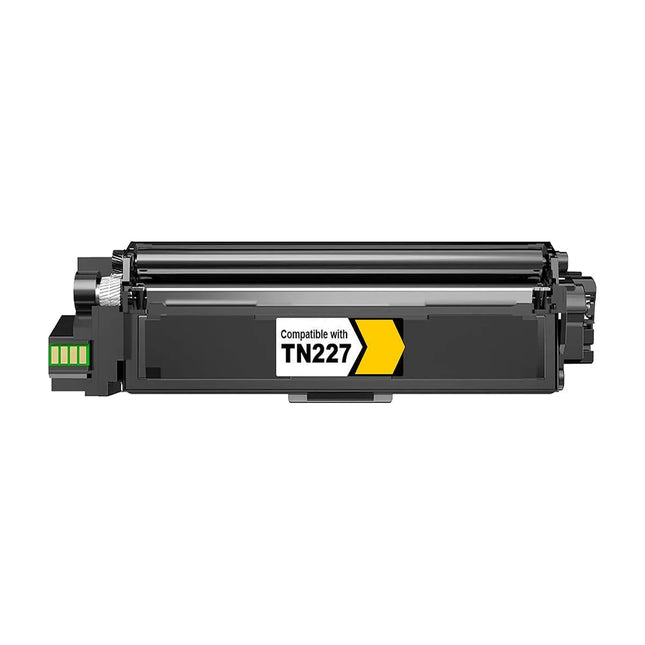 Compatible Brother TN227Y Yellow Toner Cartridge High Yield