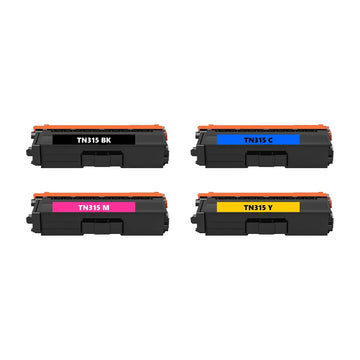 Compatible Brother TN315 BK/C/Y/M Multi Pack