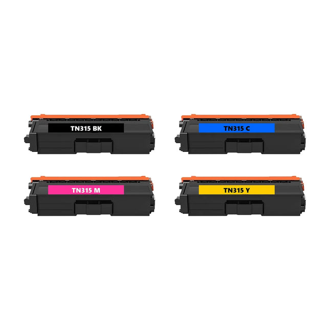 Compatible Brother TN315 BK/C/Y/M Multi Pack
