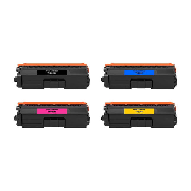 Compatible Brother TN336 BK/C/Y/M Multi Pack