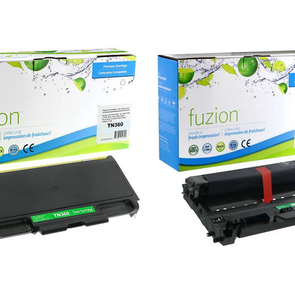 Compatible Brother TN360/DR360 Toner & Drum Bundle – Fuzion
