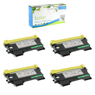 Compatible Brother TN420 Black Toner Cartridges – Fuzion, 4-Pack