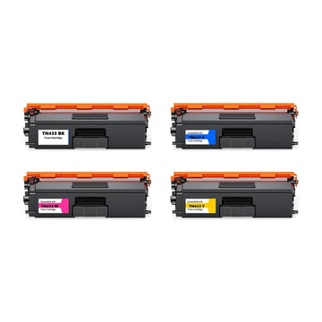 Compatible Brother TN433 BK/C/Y/M Multi Pack