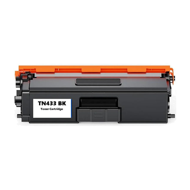 Compatible Brother TN433BK Black Toner Cartridge High Yield