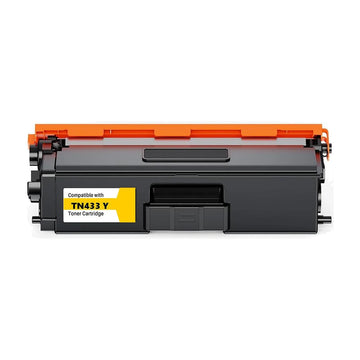 Compatible Brother TN433Y Yellow Toner Cartridge High Yield
