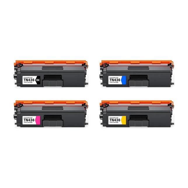 Compatible Brother TN436 BK/C/Y/M Multi Pack