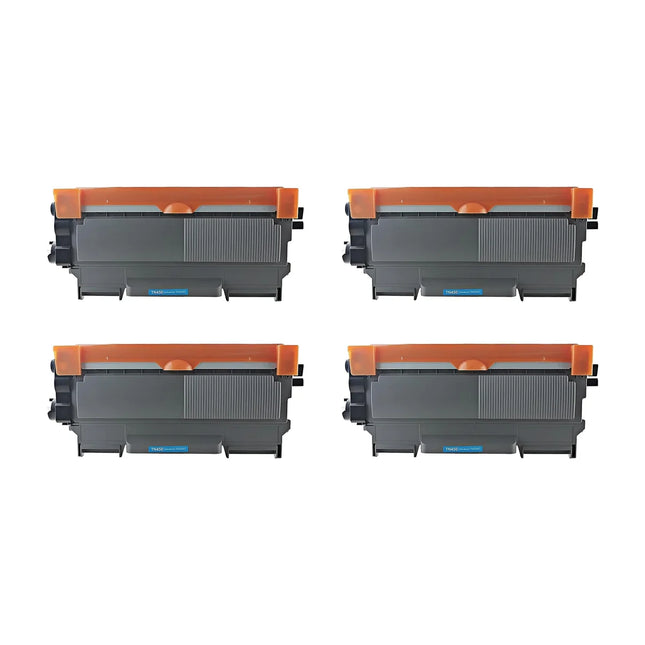 Brother TN450 Compatible Black Toner Cartridge High Yield – 4 Pack