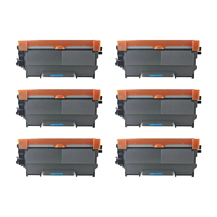 Brother TN450 Compatible Black Toner Cartridge High Yield – 6 Pack
