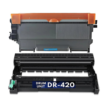 Brother TN450 Toner DR420 Drum Compatible Combo