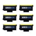 Brother TN580 Compatible Black Toner Cartridge High Yield – 6 Pack