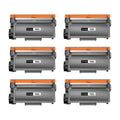 Brother TN660 Compatible Black Toner Cartridge High Yield – 6 Pack