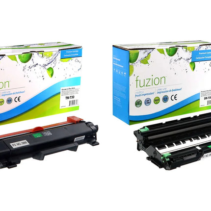 Compatible Brother TN730/DR730 Toner & Drum Bundle – Fuzion