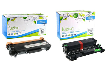Compatible Brother TN750/DR720 Toner & Drum Bundle – Fuzion