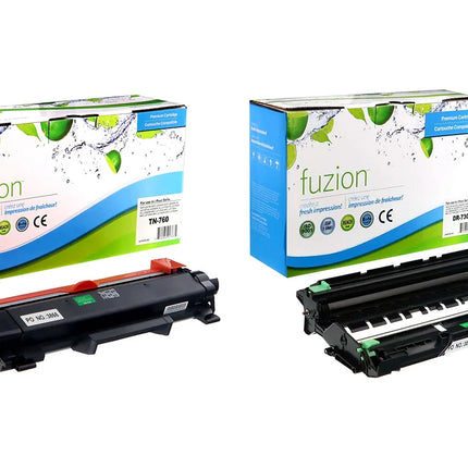 Compatible Brother TN760/DR730 Toner & Drum Bundle – Fuzion