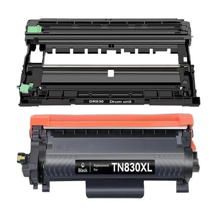 Brother TN830XL Toner DR830 Drum Compatible Combo